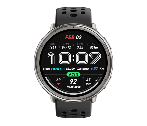 AMAZFIT Active 2 Czarny - 1318801 - zdjęcie